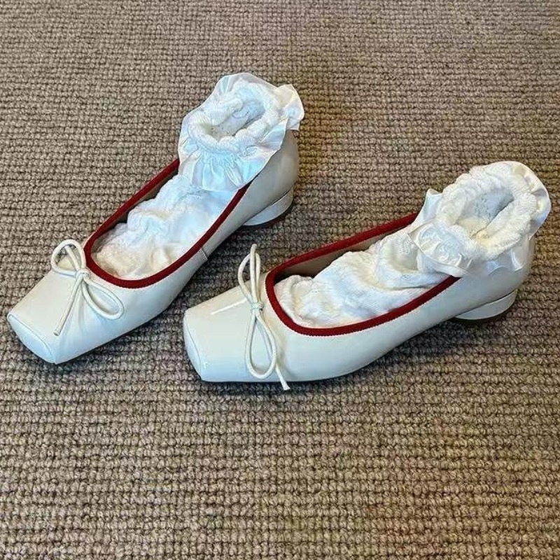 Women Shoes Brands - 페이턴트 가죽 패션 메리 제인 슈즈