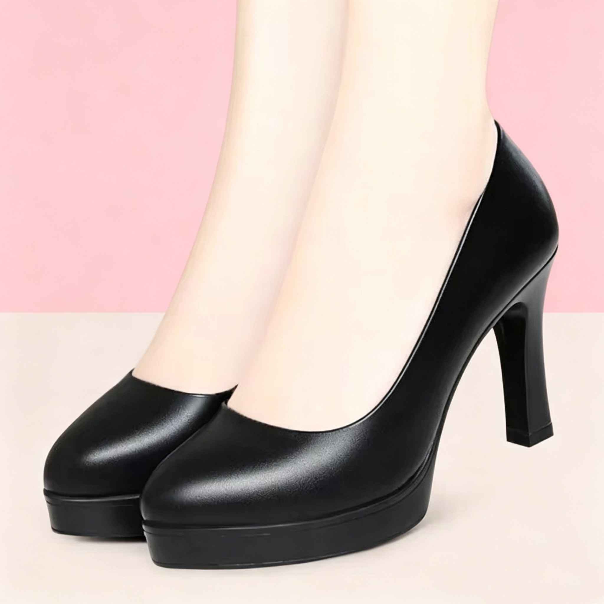 Court Heel Pointed - 6.5cm 8.5cm 올 매치 오피스 여성