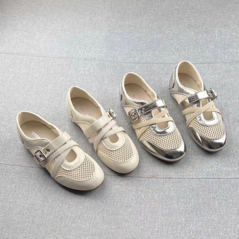 Women'S Shoes Large - 새로운 스플라이싱 우븐 홀로우 스니커즈 2026