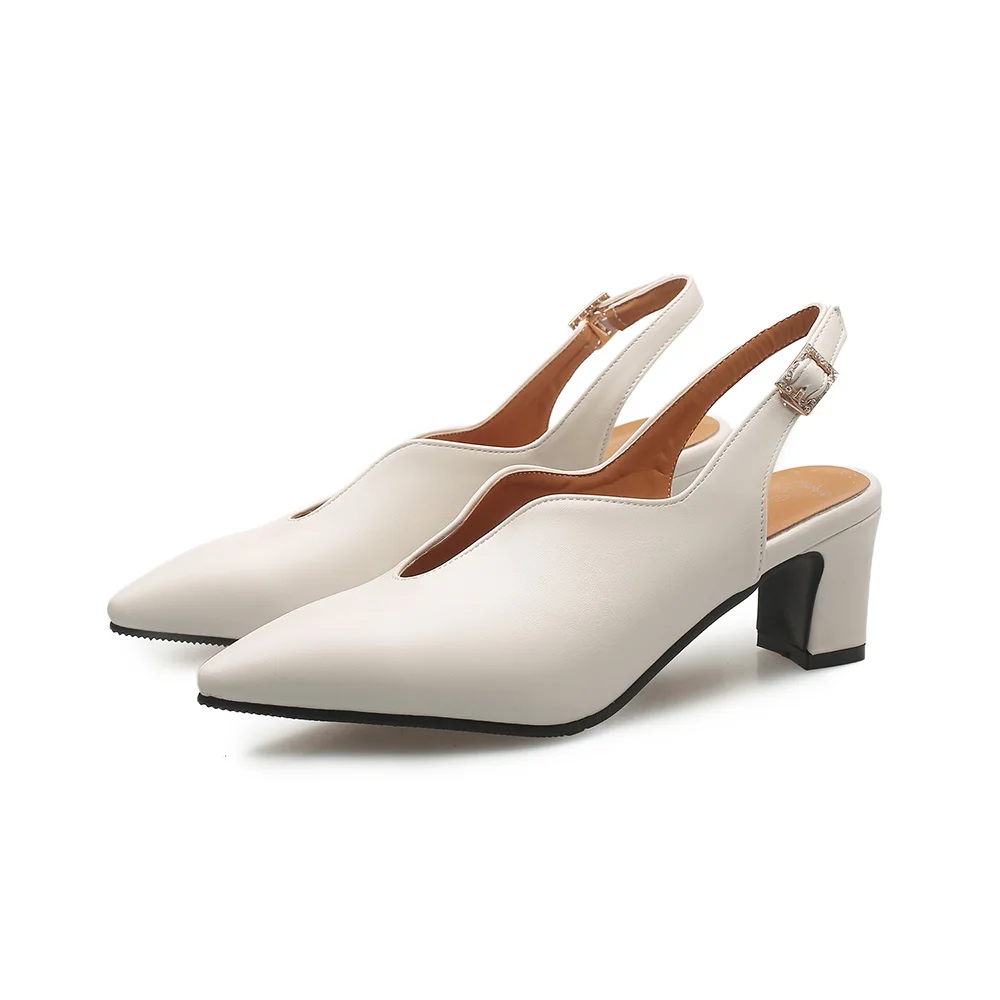 브랜드 뉴 우아한 검은 살구 여성 누드 샌들 섹시한 하 - Women'S Shoes Back To School 리뷰 및 가격