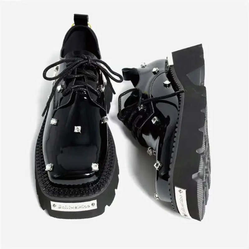 여성 로퍼 크리스탈 플랫폼 청키 메리 제인 슈즈 202 - Women Shoes Sneakers 리뷰 및 가격