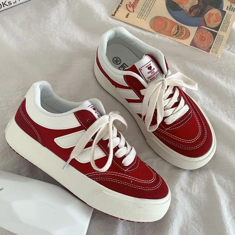 2024 여성용 가황 신발, 캐주얼 플랫폼 스니커즈,  - Women Shoes Vans 리뷰 및 가격