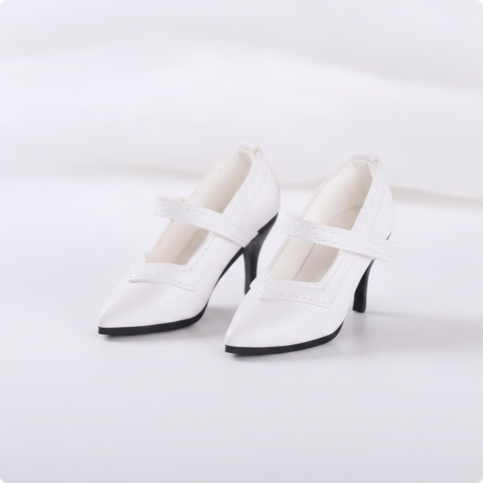 미니어처 패션 인형용 뾰족한 앞코의 레진 소재 코트 슈 - Court Heel Pointed 리뷰 및 가격