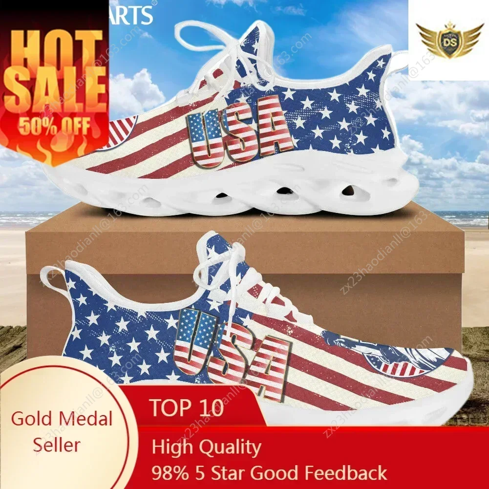 7.4 미국 국기 자유의 여신상 프린트 여성용 플랫 슈 - Women'S Shoes Liberty 리뷰 및 가격