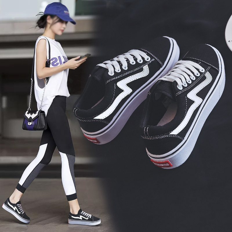 2023 봄 여름 여성 캔버스 스니커즈, 여성 가황 플 - Women Shoes Vans 리뷰 및 가격