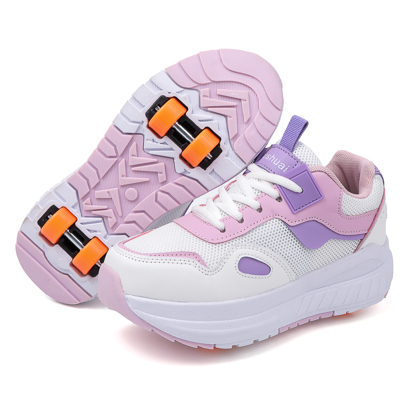 어린이용 롤러스케이트, 4개의 바퀴가 달린 분리형 스니 - Women Shoes Sneakers 리뷰 및 가격