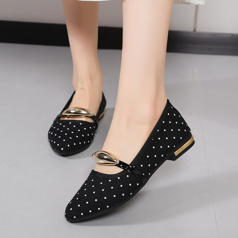 봄과 가을 우아한 포인티드 섹시 로우힐 캐주얼 슈즈 유 - Women'S Shoes Large 리뷰 및 가격