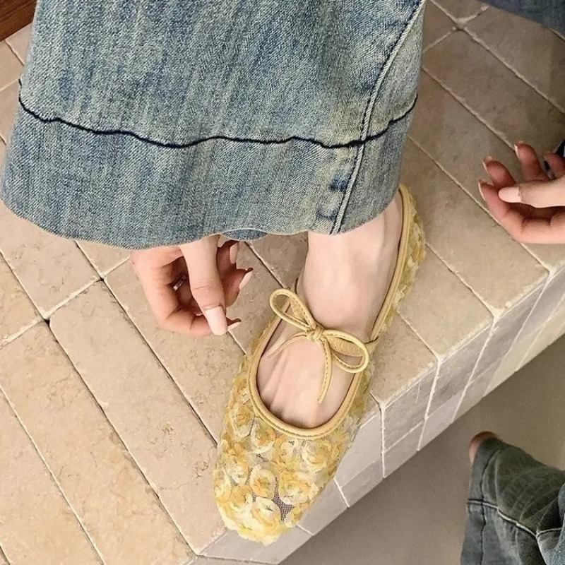 부드러운 뉴 차이니즈 로즈 메쉬 메리제인 슈즈 2026 - Women'S Shoes Large 리뷰 및 가격