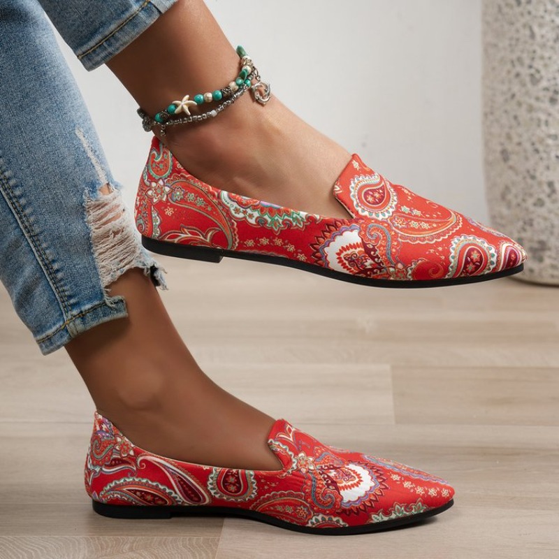 새로운 가을 여성 신발 캐주얼하고 세련된 포인티드 토  - Women'S Shoes Large 리뷰 및 가격
