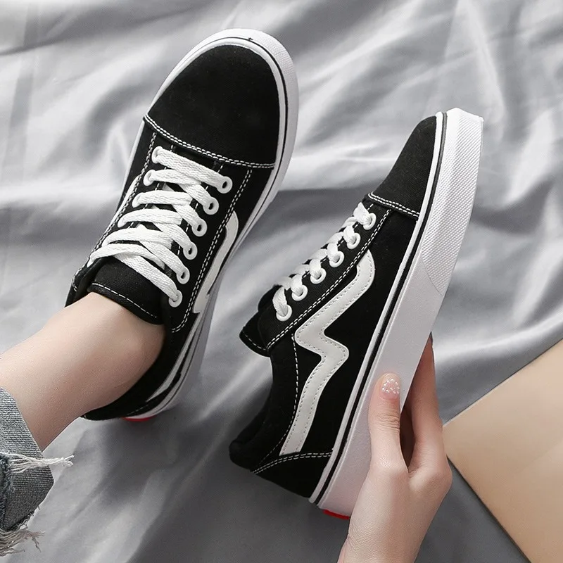 청소년 학생 소년 소녀 봄 가을 캐주얼 조깅 스니커즈  - Women Shoes Vans 리뷰 및 가격