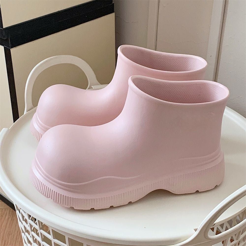 여성용 갈색 레인부츠, 단색, 가벼운 EVA 소재, 여 - Women'S Shoes X Wide 리뷰 및 가격