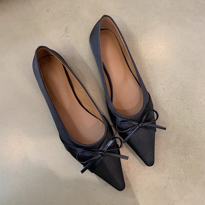 여름 신상 시폰 패션 스윗 보우 캐주얼 플랫 샌들 여성 - Women'S Shoes Large 리뷰 및 가격