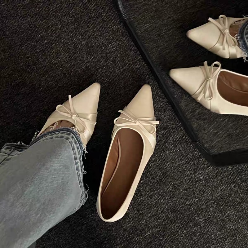여름 신상 시폰 패션 스윗 보우 캐주얼 플랫 샌들 여성 - Women'S Shoes Large 리뷰 및 가격