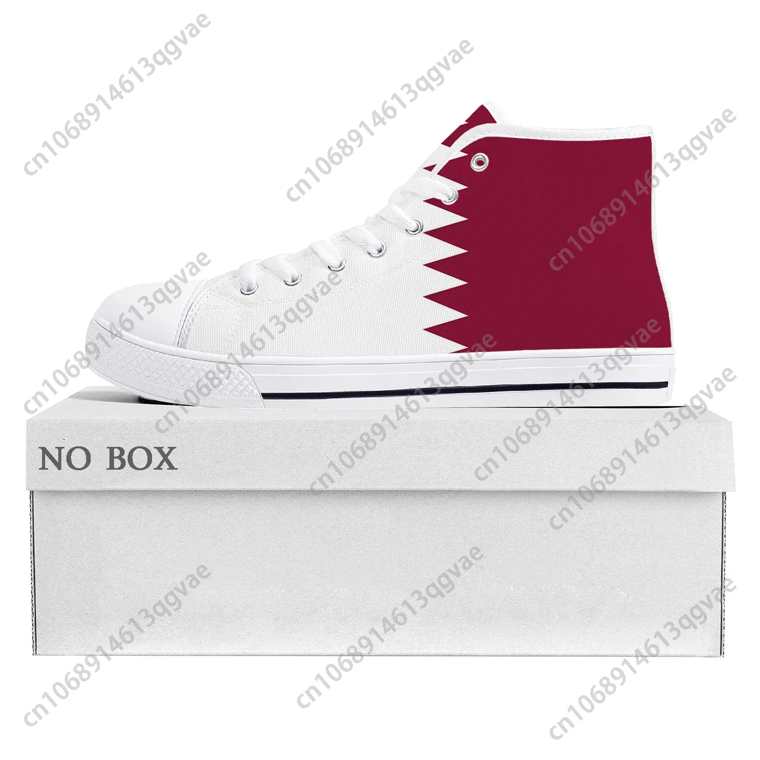 카타르 국기 하이탑 고품질 스니커즈 남성 여성 청소년  - Women Shoes Qatar 리뷰 및 가격